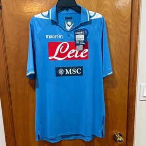 MACARON Napoli Men's Blue Soccer Jersey